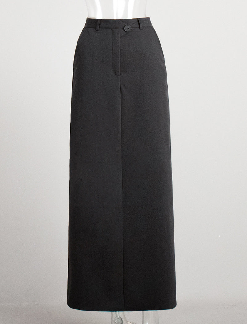 A-Line Slit Skirt