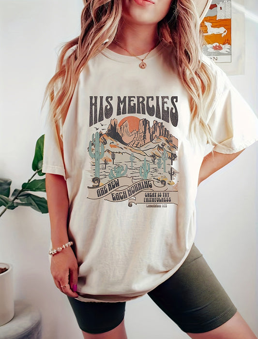 His Mercies Inspirational Tee