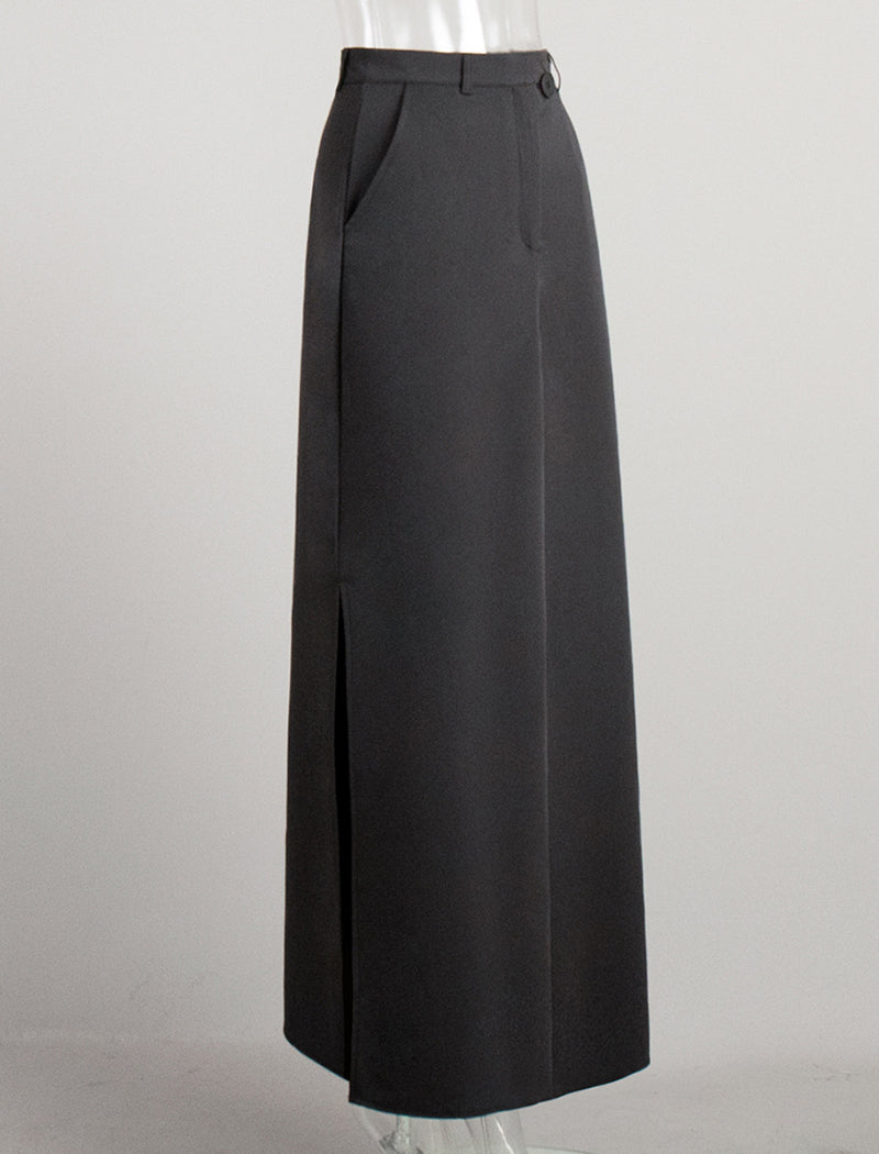 A-Line Slit Skirt