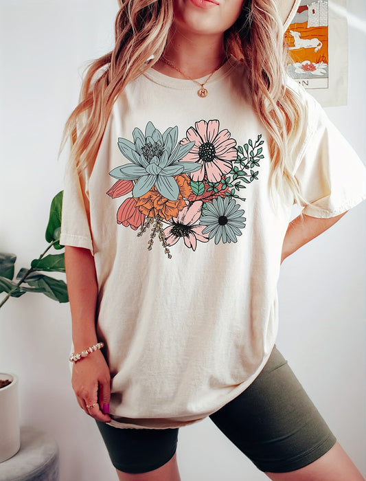 Floral Bouquet Graphic Tee