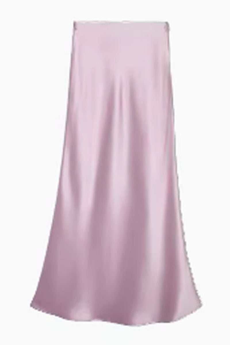 Satin Mermaid Maxi Skirt