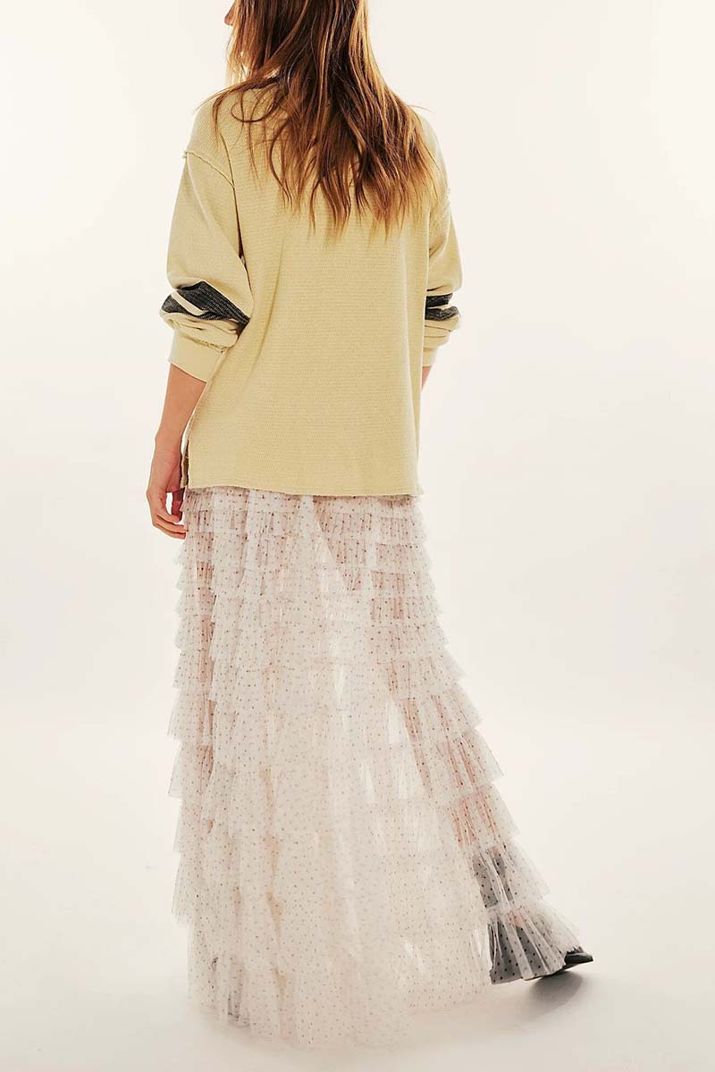 Layered Tulle Skirt