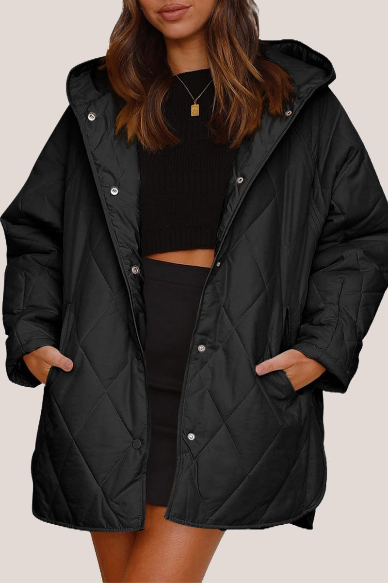 Oversized Hooded Parka Coat