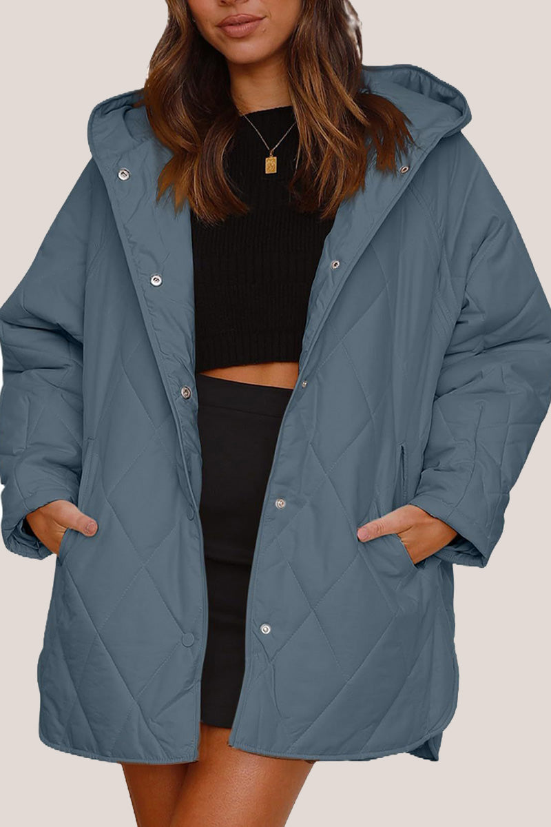 Oversized Hooded Parka Coat