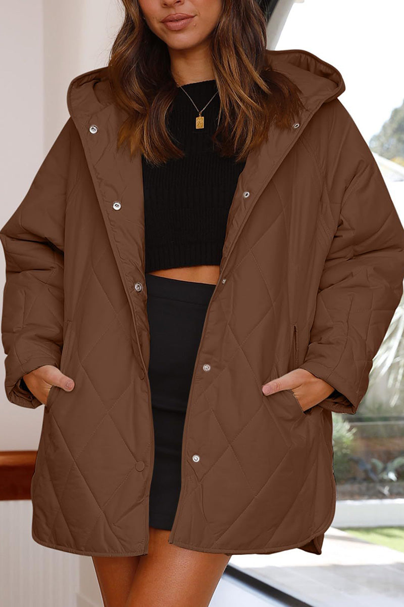 Oversized Hooded Parka Coat