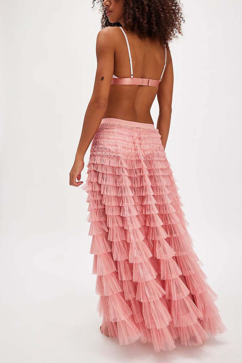 Layered Tulle Skirt