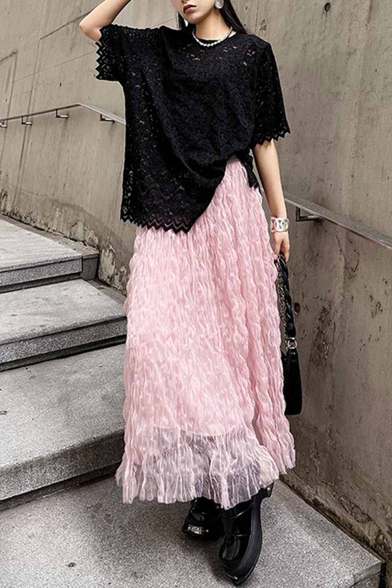 Organza Maxi Skirt