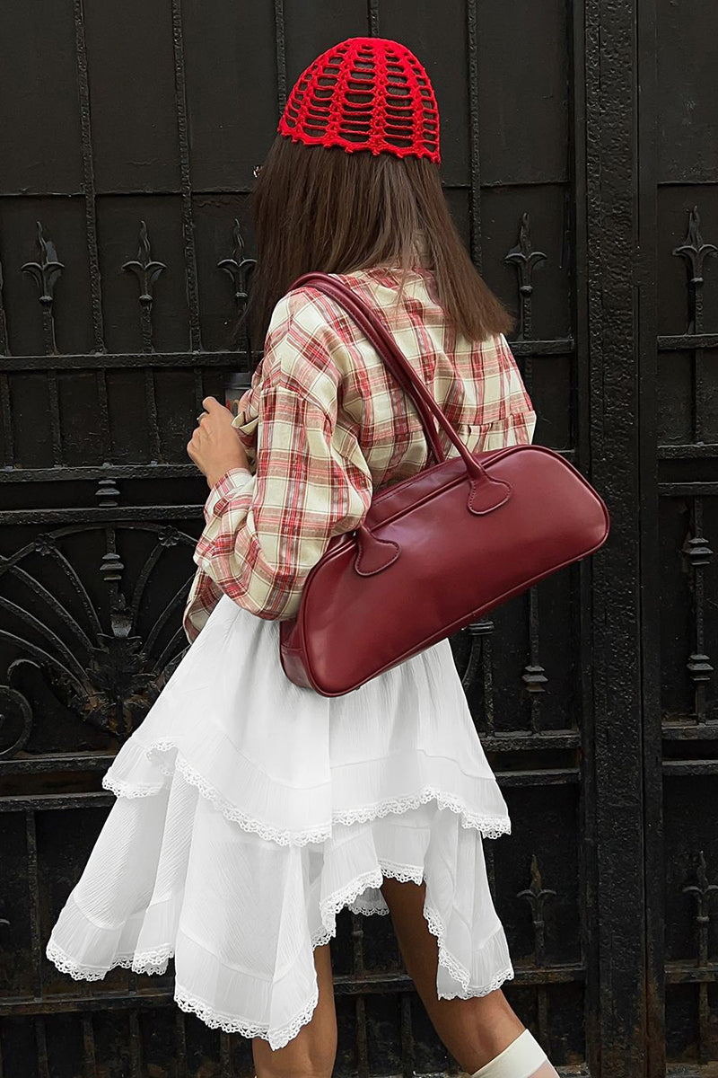 Layered Ruffle Lace Skirt